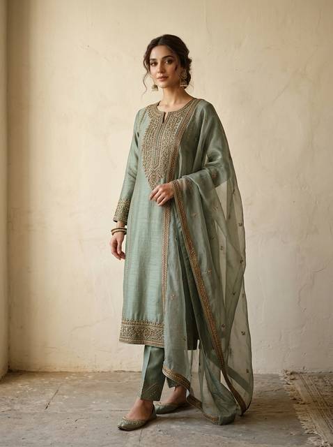 INZAHS Women Collection - Unstitched, Chikankari & Raw Silk Formals